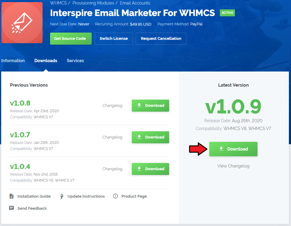 interspire email marketer latest version